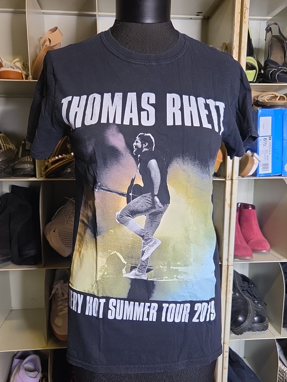Thomas Rhett Black Graphic Tour Tee - Every Hot Summer Tour 2019